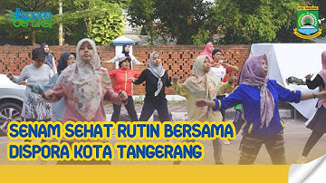 Senam Sehat Bersama Dispora Kota Tangerang Setiap Hari Jumat di Stadion Benteng Reborn