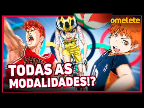 17 animes de esportes das Olímpiadas de Tóquio