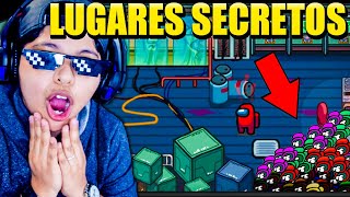 ENTRAMOS A LUGARES SECRETOS Y MALDITOS DE AMONG US 😱 | El elevador y habitacion secreta | Pathofail