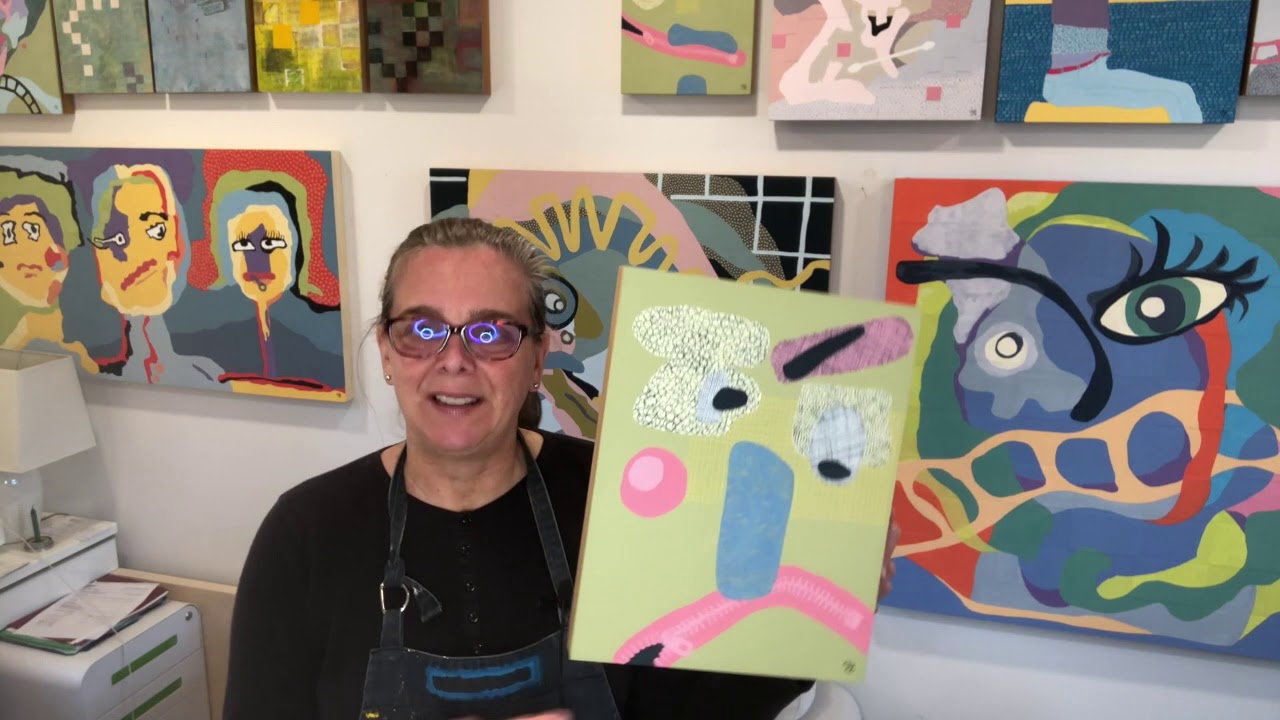 Painting Talks 1, Suzanne Gibbs Art