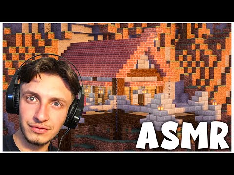 ASMR | MINECRAFT | How to Build a Simple Survival House  | Starter House