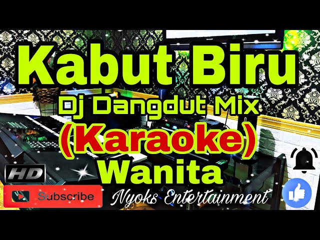 KABUT BIRU - Elvy Sukaesih (KARAOKE) Dangdut Remix Dj || Nada Wanita E=DO class=