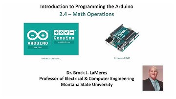 Arduino-Based Robotics: 2.4 -- Math Operations