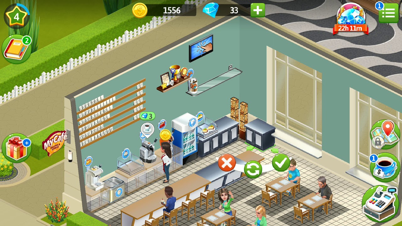 MY CAFE 2019.2.3 Unlimited Diamonds and Gold**READ NOTE FIRST** YouTube