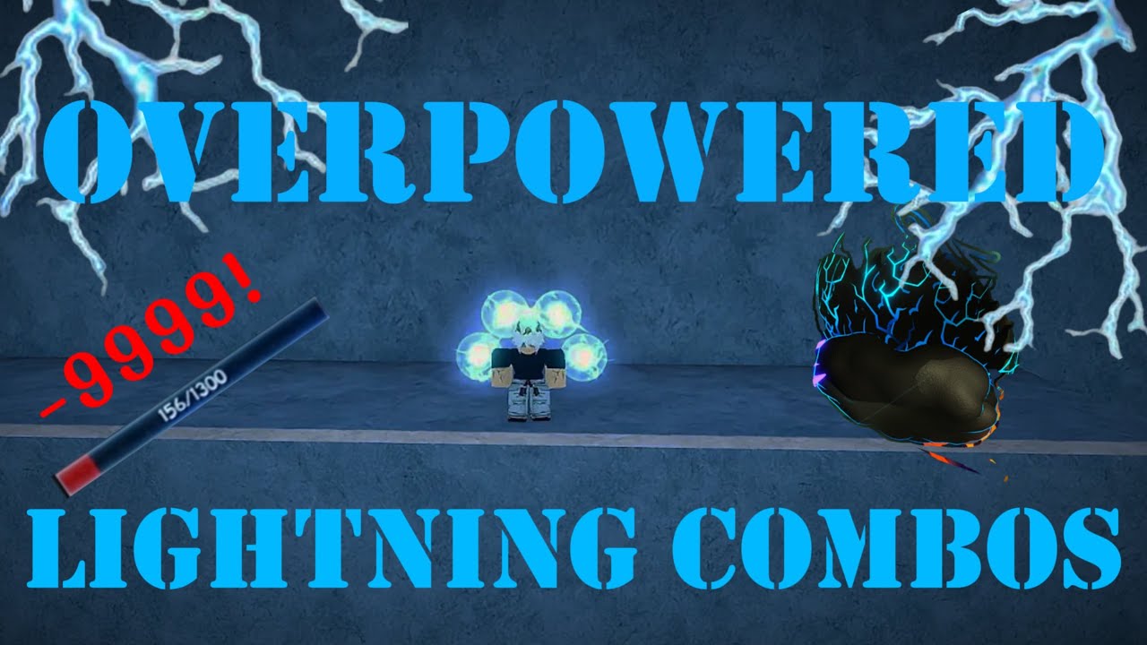 Every Lightning Combo YOU need to know in Fruit Battlegrounds (Must Watch)