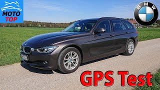 BMW 320d Touring (2013) - GPS Test - ACCELERATION / ROLL ON / TOPSPEED