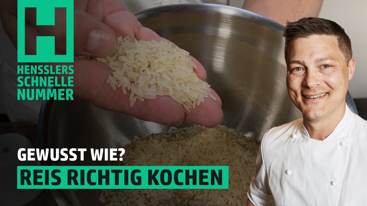 Reis kochen | Tutorial Basmatireis richtig zubereiten | EDEKA