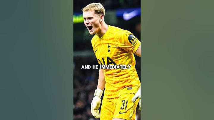 This Goalkeeper can CHANGE Tottenham | Antonin Kinsky 🧤#football #premierleague #tottenham