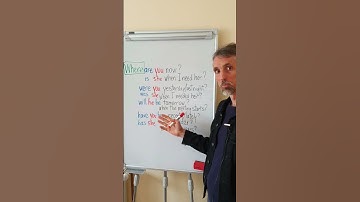 ▶️ INTREBARI (QUESTIONS) cu WHERE...? (UNDE...?)+verbul TO BE (p2)  #englishlesson #lectie #engleza