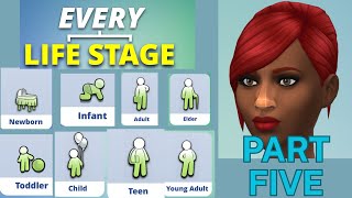 My sim is finally an elder\\Every life stage challenge\\Part 5