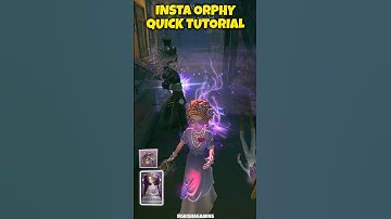 [TIPS] INSTA ORPHY QUICK TUTORIAL w/ NEWEST A Skin Dreaded Silhouette | Identity V