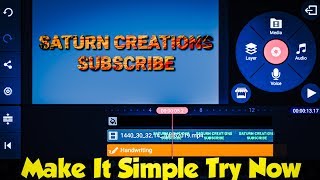 Beautiful Colour Effects Text Editing || Logo | Subscribe Text | From KineMaster News