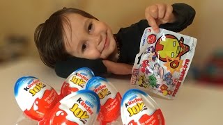 Новые Emirates Kinder Joy 2016 Unboxing открываем новые Киндеры Мстители из Эмиратов