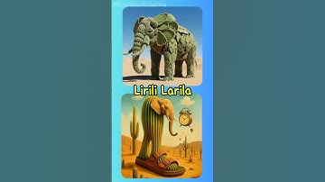 Italian Brainrot Lirili Larila Literal Vs Reality Compound Words