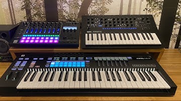 Dawless synth jam - live