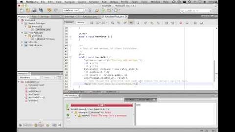 2013-10-05 Basic unit testing and TDD with Java and NetBeans (screencast)