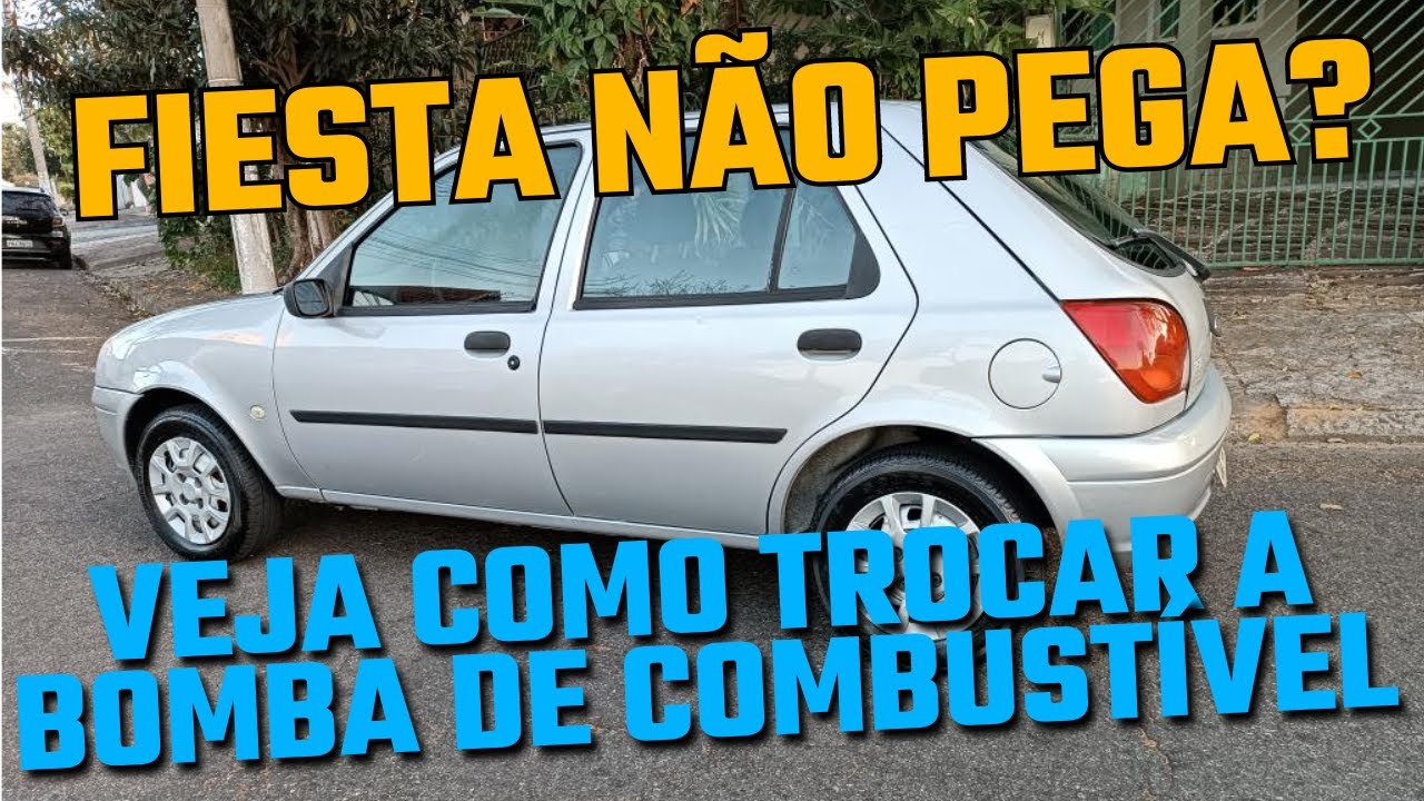 Fiesta Não pega? Veja Como Trocar a Bomba de Combustível - Tutorial Completo
