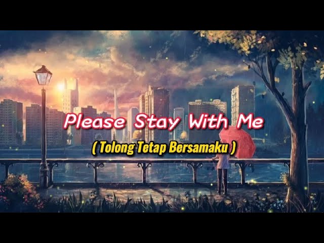 Lagu jepang~Yui - Please Stay With Me | Lyrics and translate Indonesia|| Music Notes
