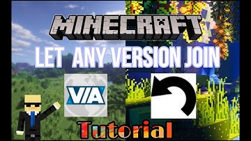 Let us any version to join your Minecraft server via version and via backwards tutorial