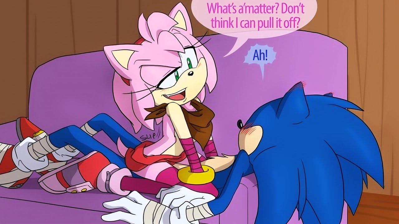 SONIC AND AMY (SonAmy) Comic Dub Compilation 