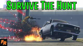 Gta 5 Challenge  Survive The Hunt #54  Battle Of The Boats