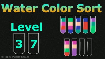 Water Color Sort - Level 37