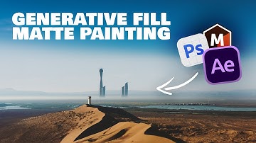 Generative Fill Matte Painting - Create a Sci-Fi Scene in MINUTES