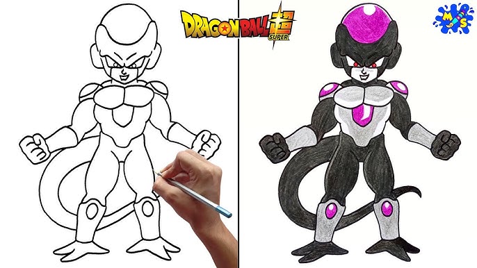 Freeza Dourado - Desenho de black_goku - Gartic