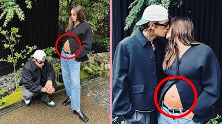 ‘Mom and Dad’: Pregnant 🤰 Hailey Bieber Flaunted Her Baby Bump While Kissing Husband Justin Bieber