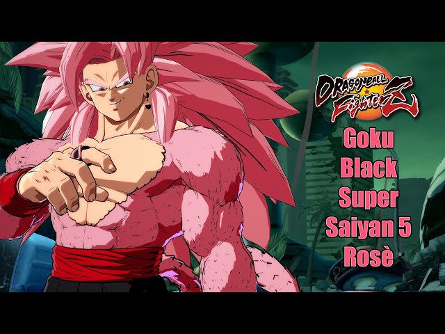 Goku black super saiyan 5 rosè [Dragon Ball FighterZ] [Mods]