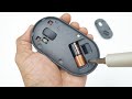 Logitech pebble mouse m350  click and scroll fix  disassembly