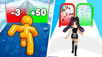 Tall Man Run 🆚 Build A Queen🧿🌺New Levels Walkthrough Gameplay AS84