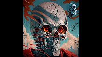 Zombies are out - A Collection of 38 Short 4K AI Horror Animation Videos Check it out! #skulls #ai