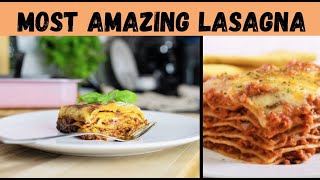 Most Amazing Lasagna Recipe | How to Make Lasagne at Home | Lasagna Sauce | Urdu\/Hindi