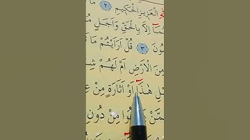 سورة الاحقاف الأية 4 إلى 5 بصوت سعد الغامدي