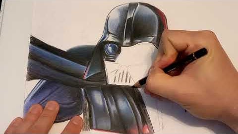 Darth Vader - Drawing Timelapse