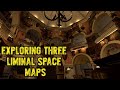 GMOD VR: Exploring 3 Liminal Space Maps