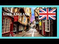 YORK: The medieval and historic street of 'The Shambles' 😲 (England), let's go!