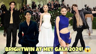 Bright Vachirawit and Win Metawin Unexpected Appearance at MET GALA 2024