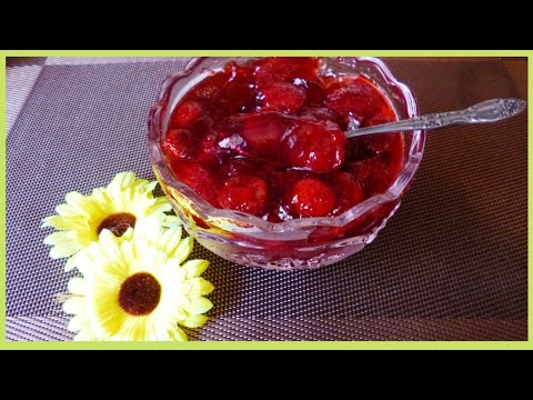 Видео рецепт Джем из клубники с агар-агаром