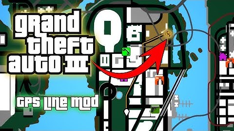 How to install GPS Route Line mod for GTA 3