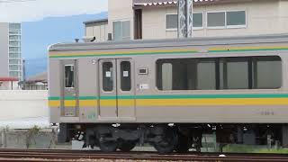 E127系ナハV1編成（南武支線転属）出場―北基地入場　長野総合車両センター