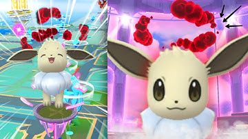 😲 First ever Dynamax Eevee encounter in pokemon go 