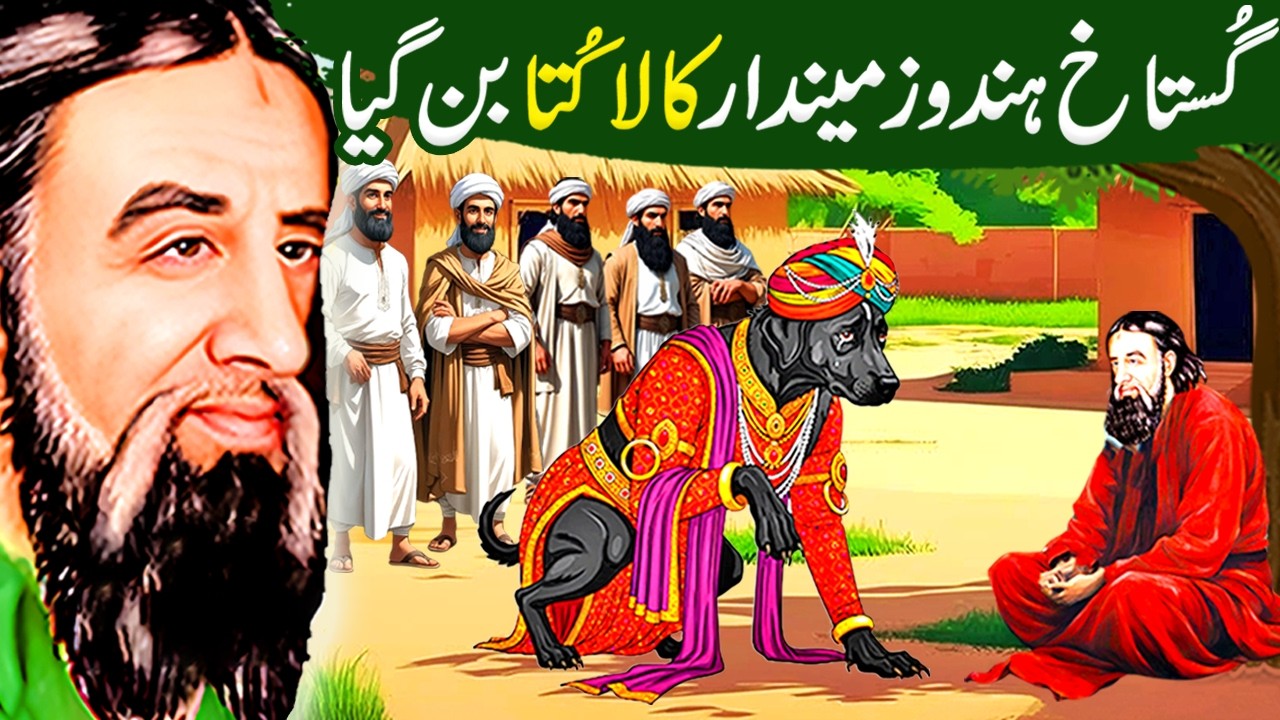 Aik Hindu Zamindar Kutta Bangaya|Hazrat Lal Shahbaz Qalandar Ka Waqia|Islamic Moral Stories|Sufism