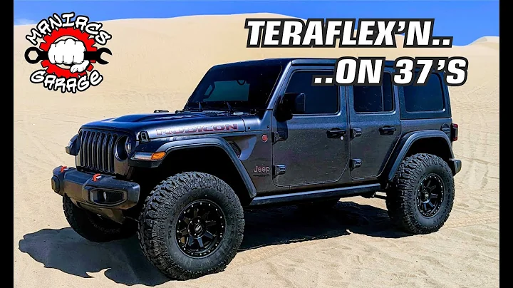 Teraflex Suspension Lift on Jeep Rubicon with 37 inch tires