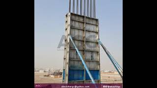 Rcc Columns Formwork Erection Home Construction Abuashirgc
