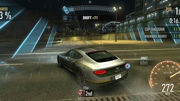 LOCKDOWN ESCAPE NEED FOR SPEED NO LIMITS BENTLEY CONTINENTAL GT COP TAKE DOWN ANDROID GAMEPLAY