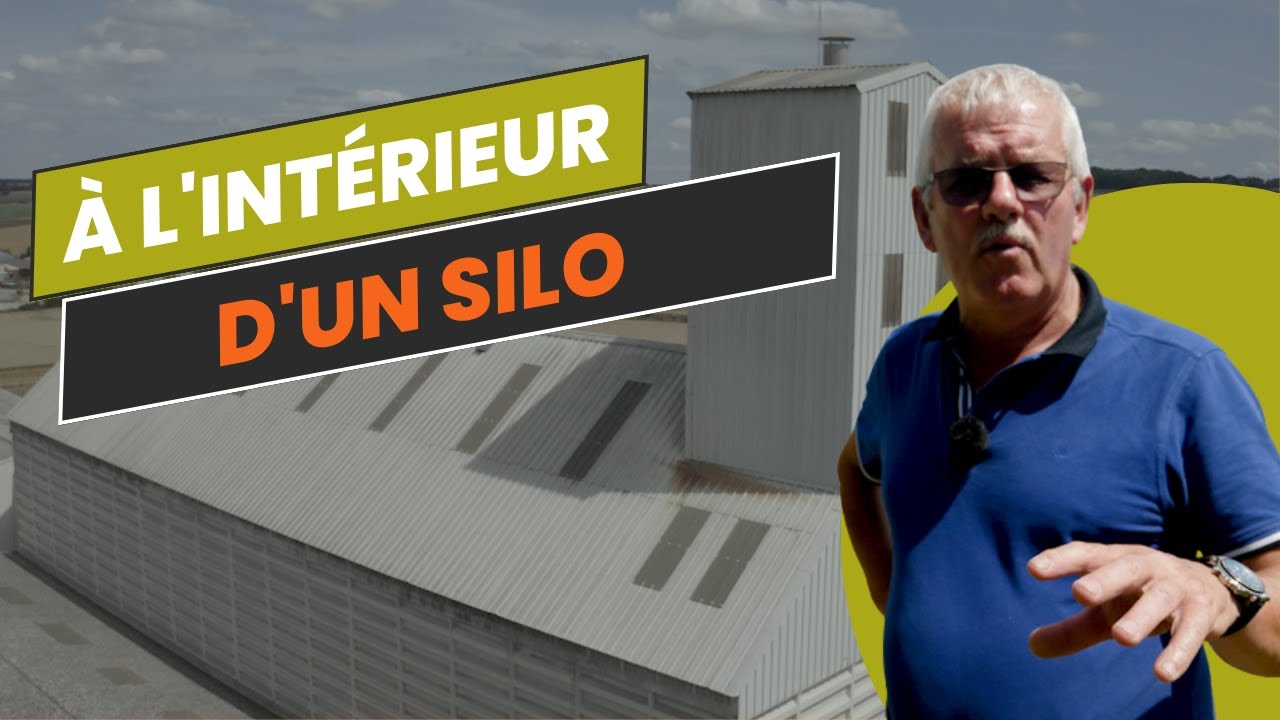 À l'intérieur du silo!