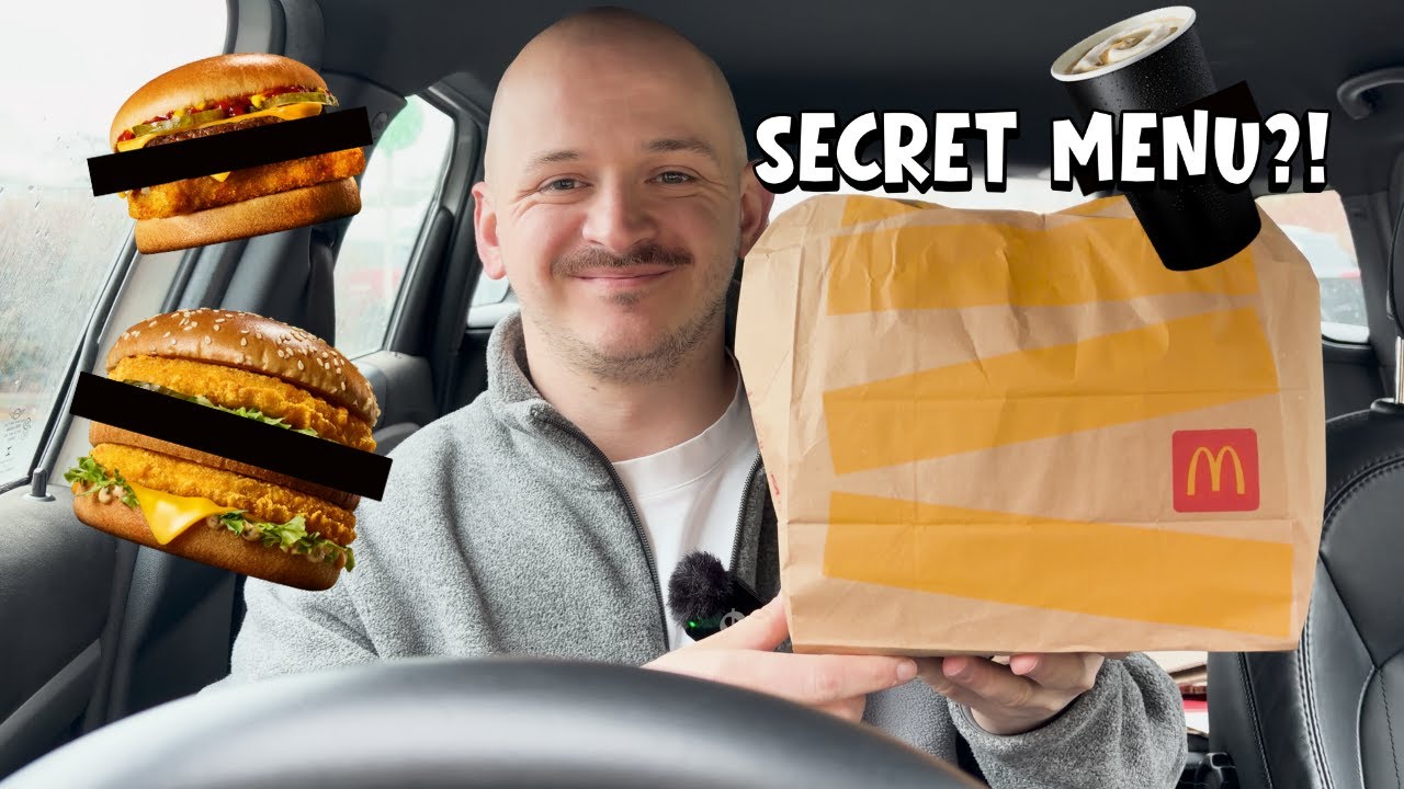 🍟 McDonald's Secret Menu!? Chicken Big Mac, Surf & Turf... | ASMR