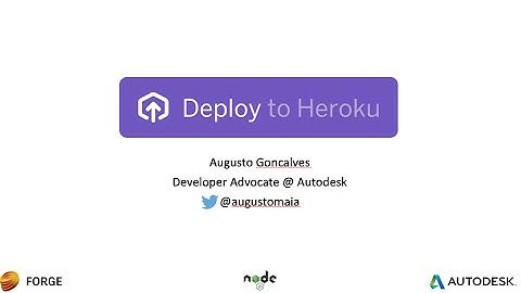 Deploy Forge samples to Heroku